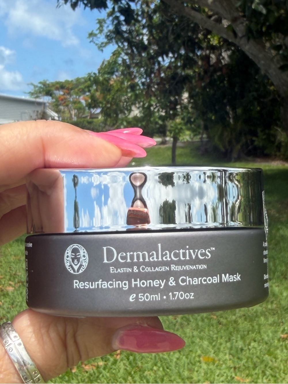 DERMALACTIVES Resurfacing Honey & Charcoal Mask